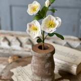 Real Touch Hellebores Stem | White