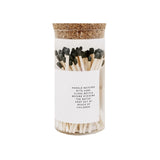 Medium Matches with Cork Lid