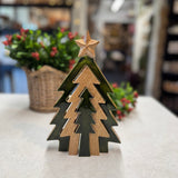 Green and Wood Nesting Trees | Large