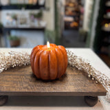5” Orange Pumpkin Candle