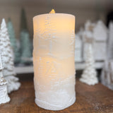 Deer and House Fountain Candle