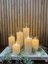 Load image into Gallery viewer, Glass Jar Moving Flame Candles

