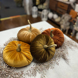 Medium Velvet Pumpkin | Assorted Colors