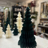 Large Green Cone Shaped Paper Tree