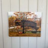 Fall at Humpback Bridge - Pallet Sign