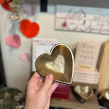 Brass Heart Dish | 2 sizes