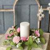 Promisary Blooms Candle Ring | 4.5"