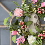 Promisary Blooms Candle Ring | 6.5"