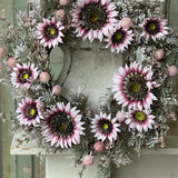 Blushing Fields Wreath