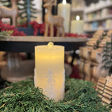 Pine Tree Fountain Candle