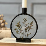 Large Botanical Candle Holder | 6.25" | Fawn