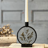 Large Botanical Candle Holder | 6.25" | Fawn