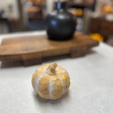 Carved Wood Look Pumpkins | 2 Styles