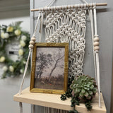 Pasture's Edge | Gold framed Print