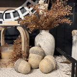 Wicker Top Acorns | Set of 3