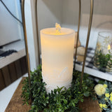 Butterfly Water Fountain Candle