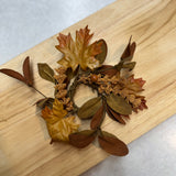 1” Maple Leaf Mix Candle Ring