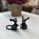 Cast Iron Mice | set of 2