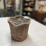 Scalloped Willow Basket