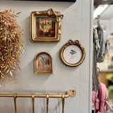Square Gold Bow Frame