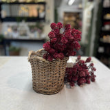 Scalloped Willow Basket