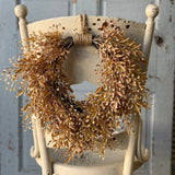 Ambermist Sage Mini Hanging Wreath | 15"