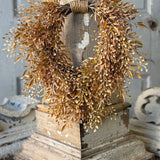 Ambermist Sage Mini Hanging Wreath | 15"
