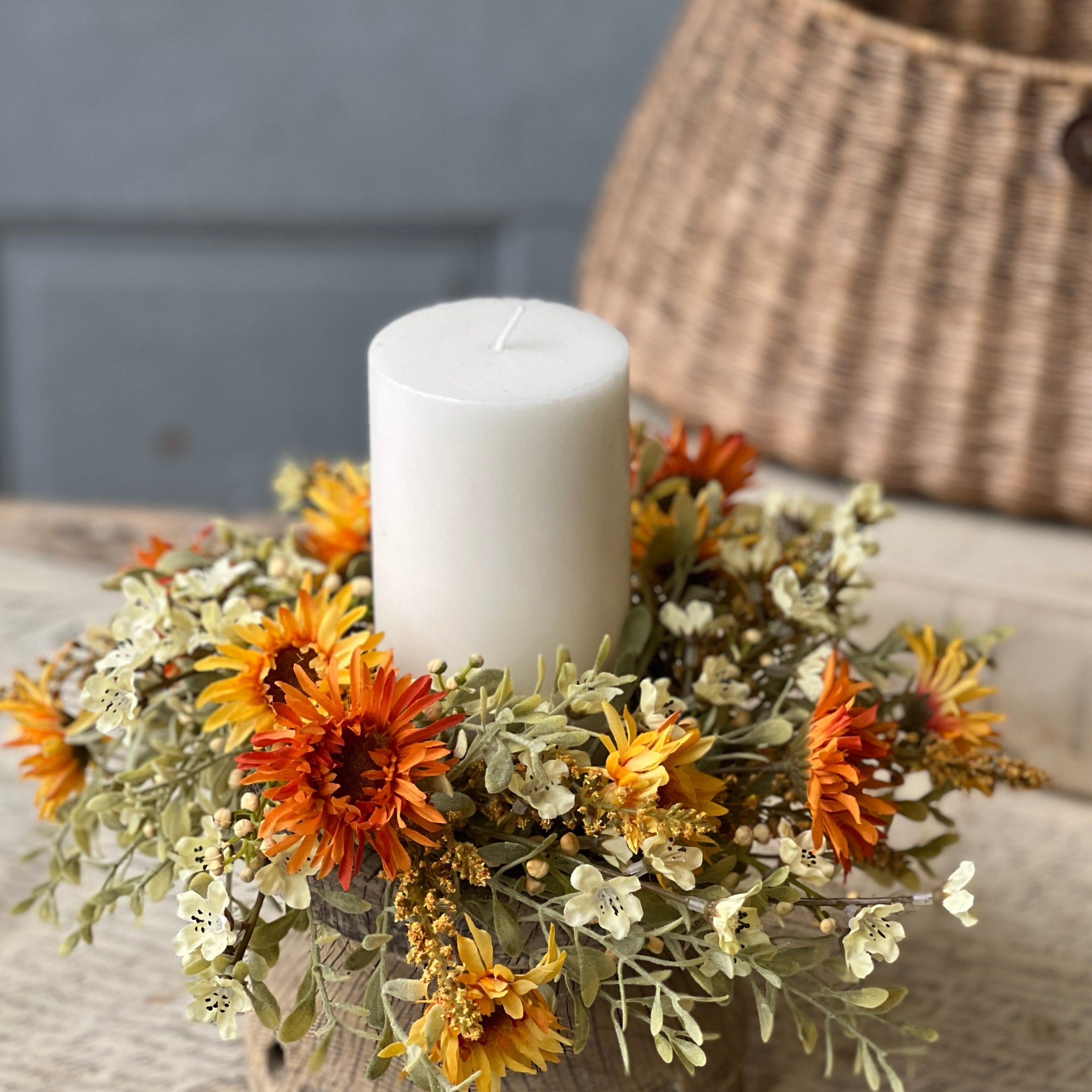 Autumn Embrace Candle Ring | 4”