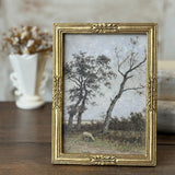 Pasture's Edge | Gold framed Print
