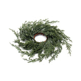 Dark Green Juniper Mini Candle Ring | 1”