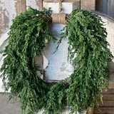 Emerald Falls Hanging Wreath | 24”