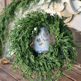 Emerald Falls Candle Ring | 6”