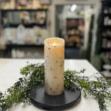 3x8 Grungy Moving Flame Candle