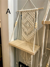 Load image into Gallery viewer, Macrame Shelf
