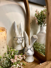 Load image into Gallery viewer, Small Rabbit with Glasses | Set of 2
