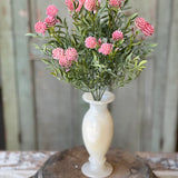 Thimble Buds Bush | 17" | Pink