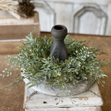 Mixed Sage Candle Ring | 3"