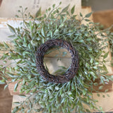 Mixed Sage Candle Ring | 2"