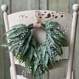 Hourglass Greens Mini Hanging Wreath | 11"