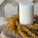Whickham Wheat Candle Ring | 4”