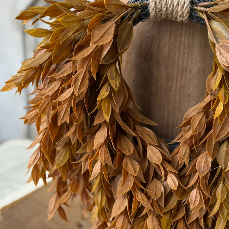 Sienna Hollow Mini Hanging Wreath | 13.5"