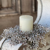 Little Luna Leaves Candle Ring | 3.5"