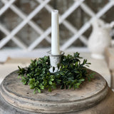Galilee Boxwood Candle Ring | 2"