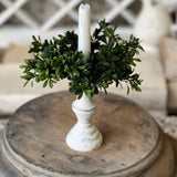 Galilee Boxwood Candle Ring | 2"