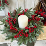 Scarletton Spruce Candle Ring