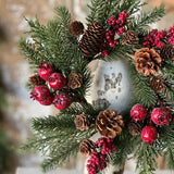 Bluster Berry Greens Candle Ring | 4.5"