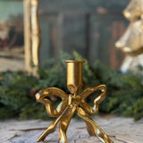 Gilded Knot Taper Holder