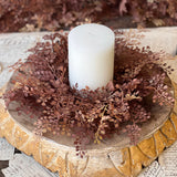 Tattersall Leaves Candle Ring |  5"