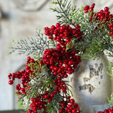 Garnet Grove Cedar Candle Ring | 6"