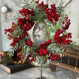 Garnet Grove Cedar Candle Ring | 6"